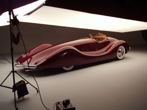 vintageclassiccars:1948 Buick Streamliner by Norman E. Timbs -...