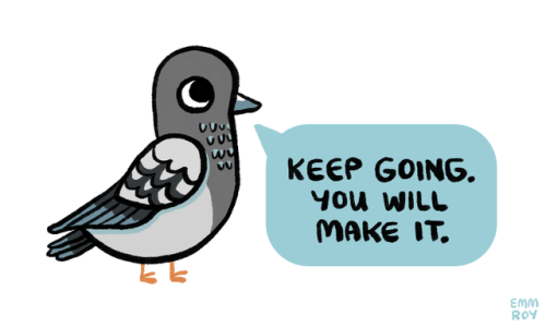 positivedoodles:pigeons requested by Hayley on my...