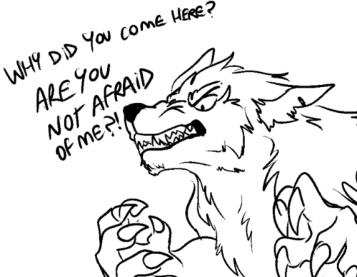 desertwillowmod:fizzy-dog:ask your local werewolf on a date...