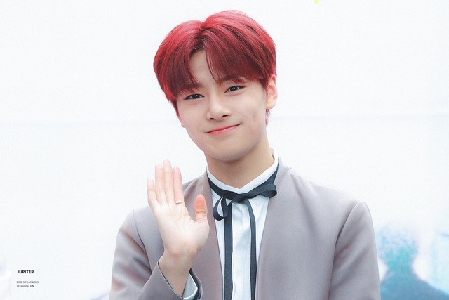 Soft jeongin — jeongin’s red hair was everything