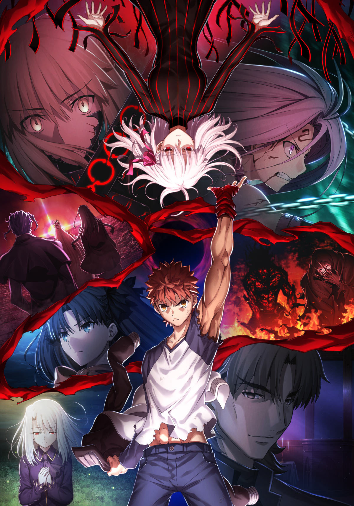 A second poster visual for the “Fate/stay night: Heaven’s Feel III - Spring Song” anime film has been unveiled. It’ll open in Japanese theaters in Spring 2020.