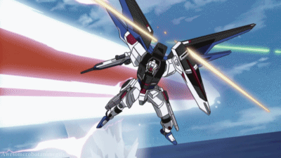Mecha Gifs Galore! • Spotlight Sunday: Freedom Gundam