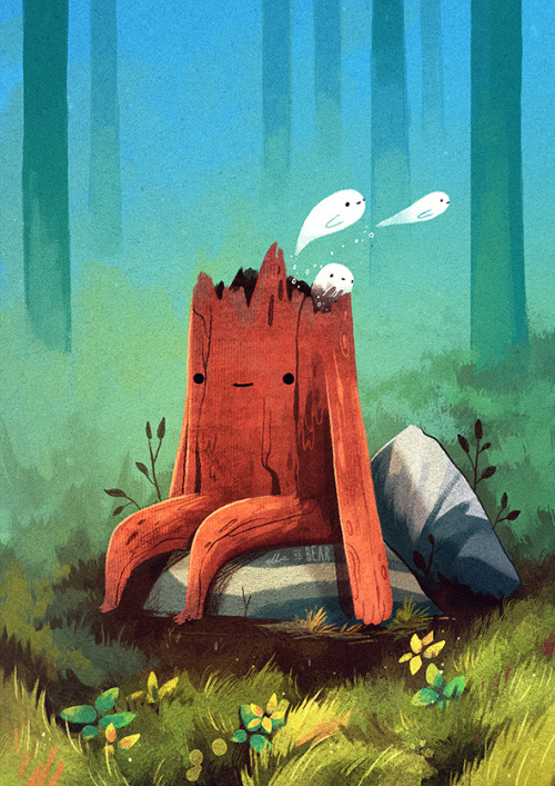 ellievsbear:Ent and friends Instagram • Twitter • Prints