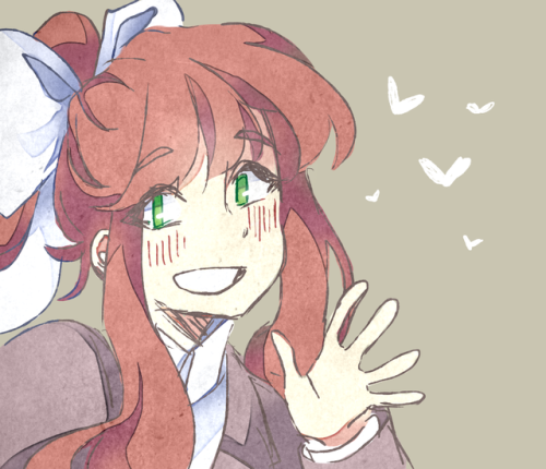 ask-ddlc:thank you for 1000+ followers ! ! ! ! ! ! ! <3