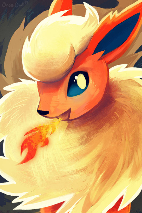 retrogamingblog:Eeveelution Paintings made by OrcaOwl