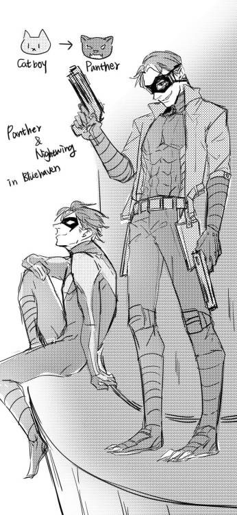 hai-blue:AU || CatBoy！Jason&Tim   JayDick &...