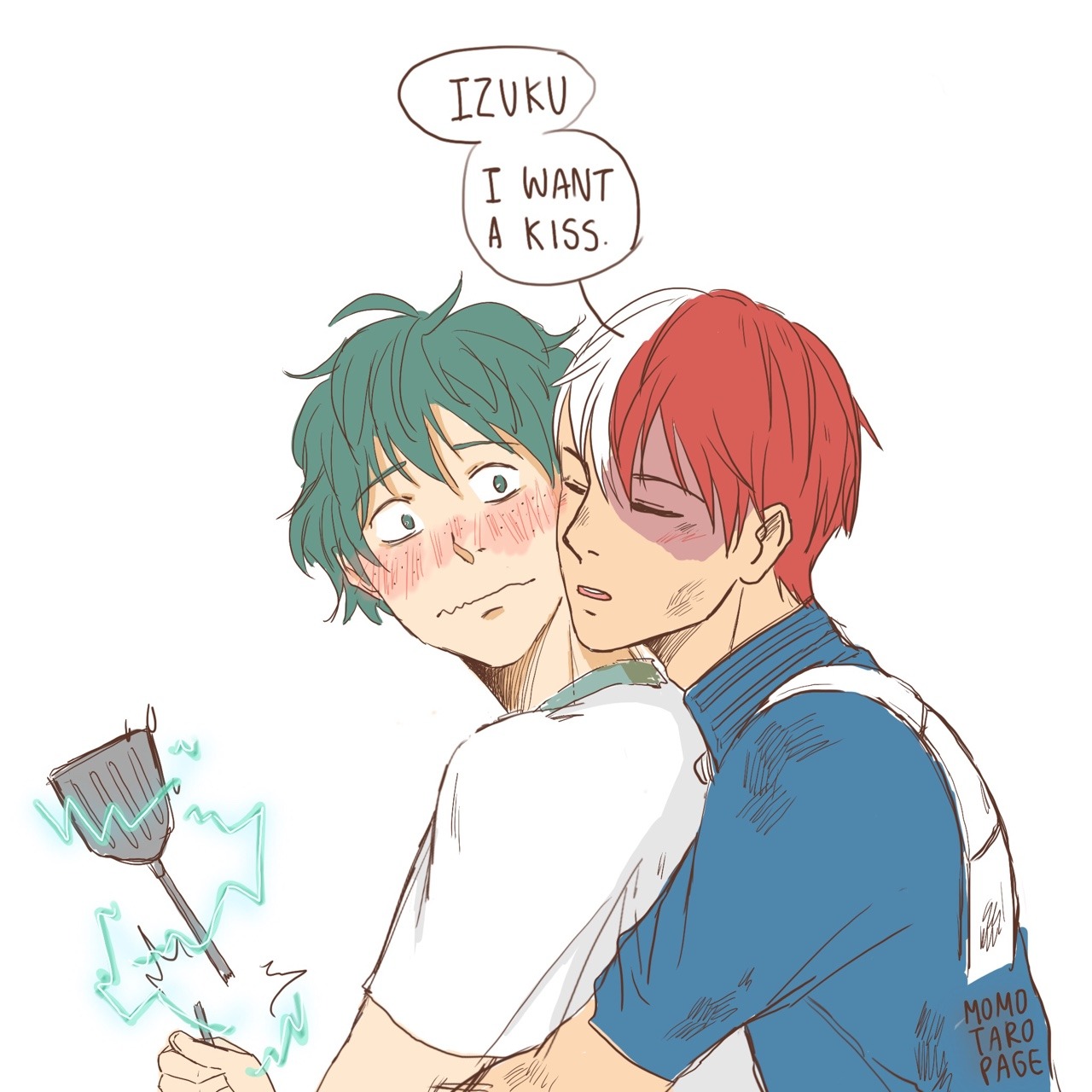 Momotaroopage — Todoroki knows what he wants 🤤 Wow, my last post...