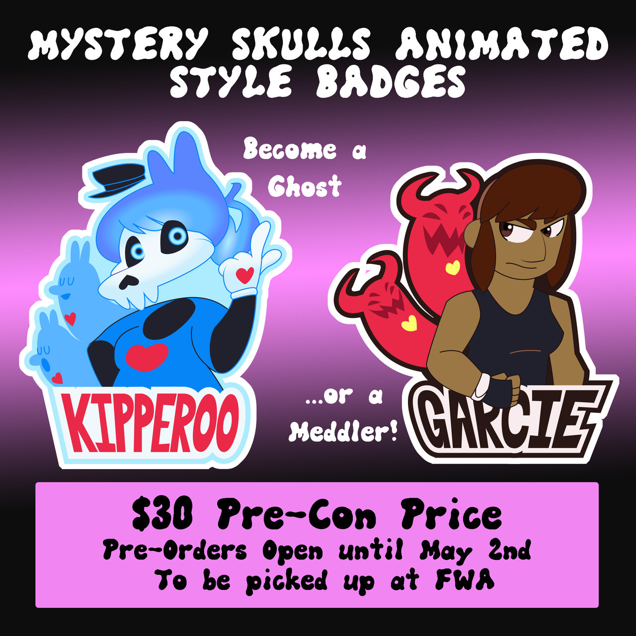 mystery skulls animated merch