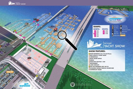 boat show map