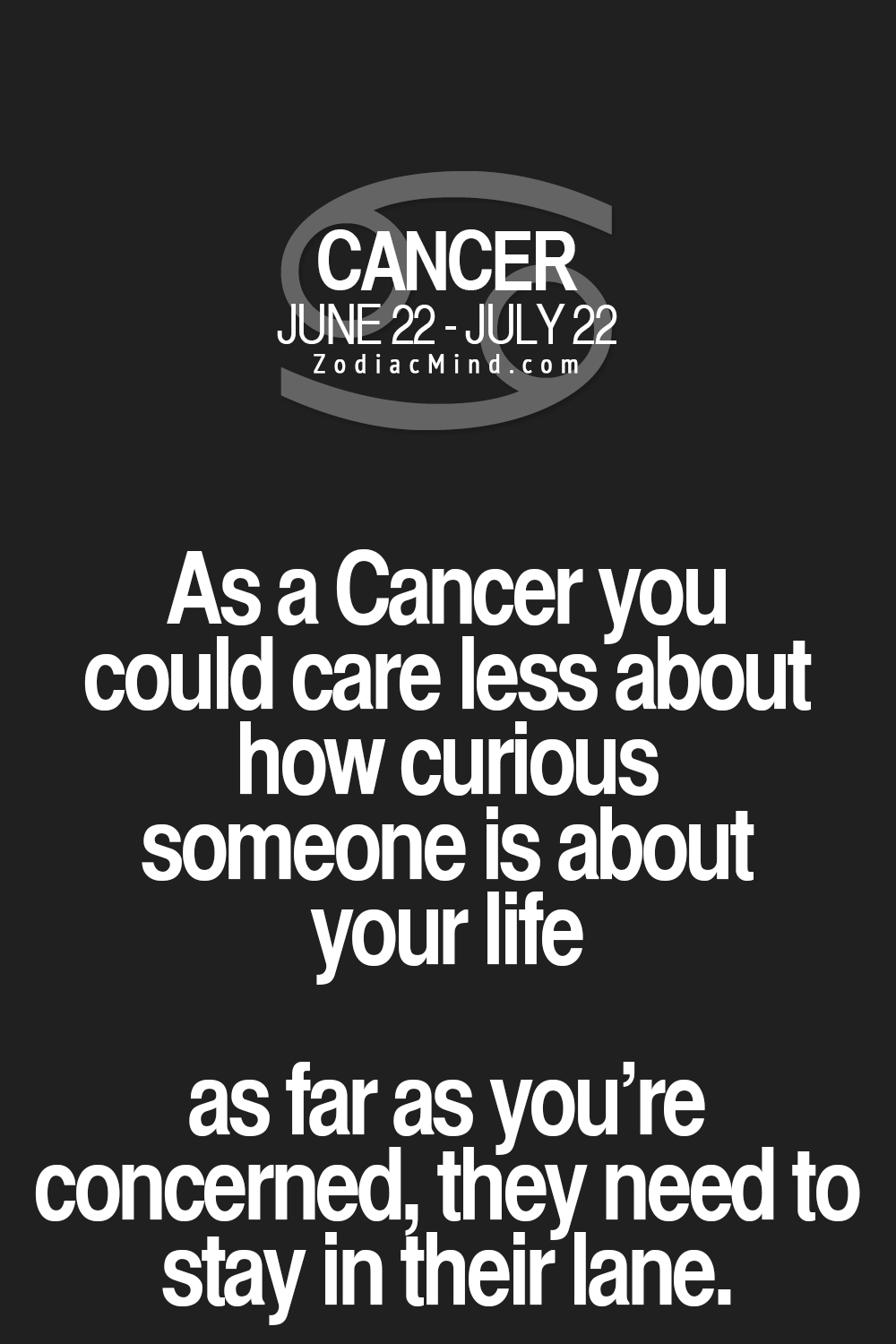 Cancer Woman — zodiacmind: Fun facts about your sign here