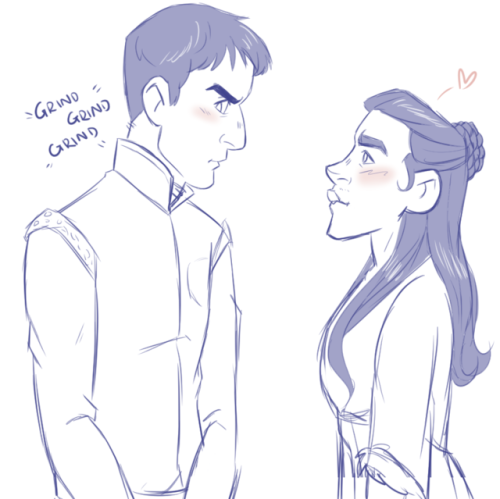 lupotterdraws:A very quick pre-bed doodle of young Stannis and...