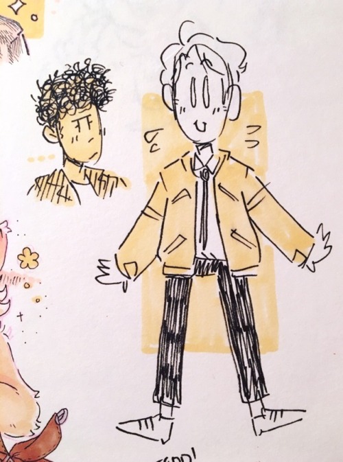 squigglegigs:messy dirk gently doodles as im trying to get the...