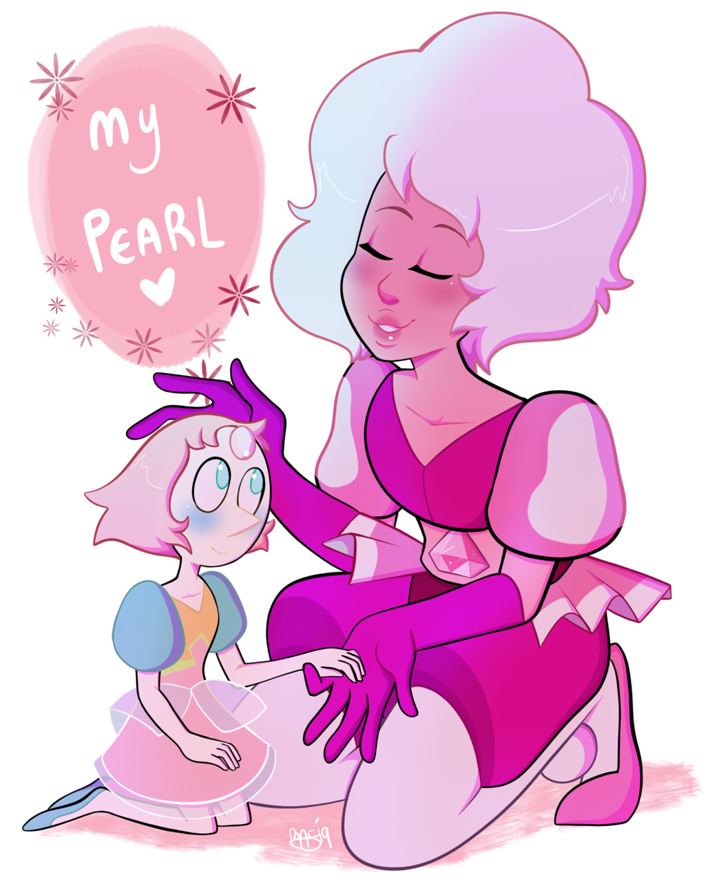 Pearl and Pink Diamond won the drawing poll over on my Twitter!
If you guys want to partake in the drawing polls too, or over all follow me where I’m more active, please follow me there!