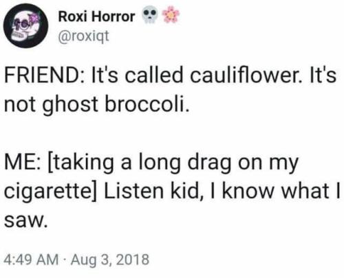 whitepeopletwitter:ghost broccoli