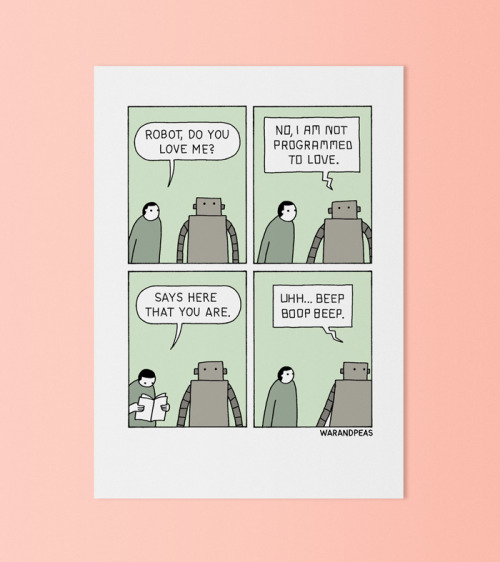 warandpeas:There are new postcards in our shop...