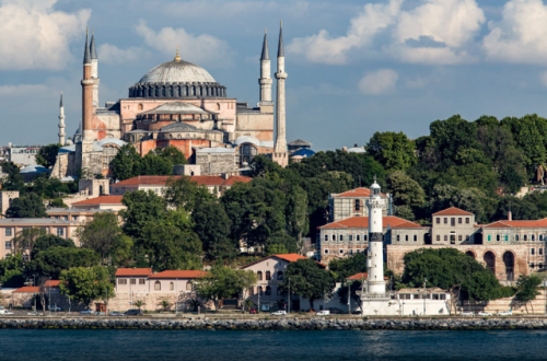 romebyzantium:Hagia Sophia has survived a big fire in 859 and an...