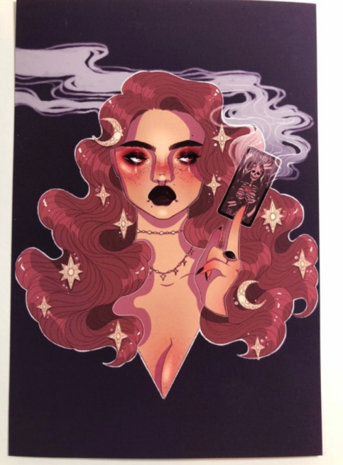 snootyfoxfashion:Witchy Art Prints by KeelyElleWorks x / x / x...