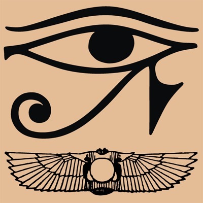 egyptian egypt horus eye of horus scarab bettle winged scarab