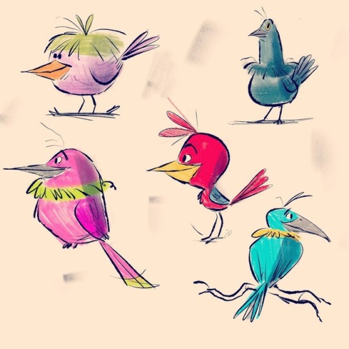 #birds #applepencil #ipadpro #procreate #sketch