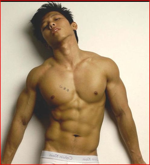 cute asian muscle boys