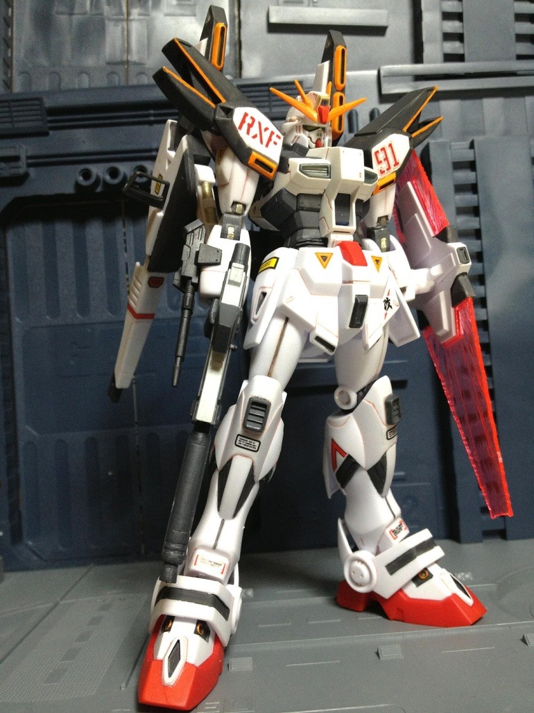 1 144 Hguc Rx F91 By Inabazeon Kits Used Ani Plamo