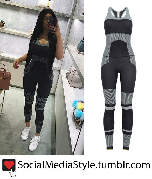 kylie jenner adidas jumpsuit