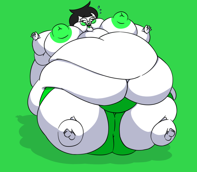 Homestuffedhomestuck148 An Inflated Jade Harley Transfor