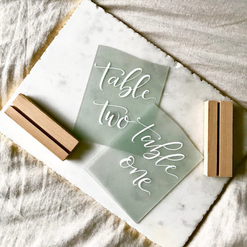 lettersfromeden sea glass brushed glass etsy etsy.com wedding decor decor wedding decorations seaglass green calligraphy calligraphic brushed table number table numbers placecard placecards place card wedding steal of the week boho bohemian beach beachy beach wedding