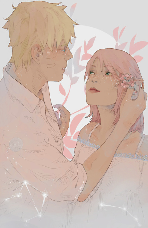 mizunoir:so here’s my piece for @narusakuzine ✨// it was...