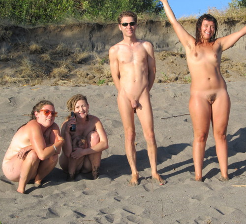 Year old nudists outdoors