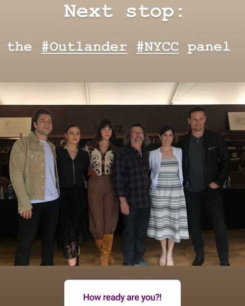 italianoutlanders:#Outlander S4 is in town!.Via Outlander...