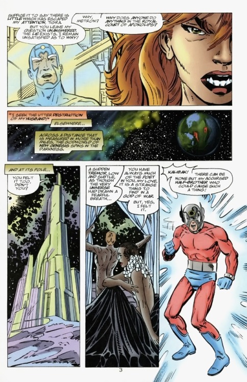 Jack Kirby’s Fourth World #17, page 3 by John Byrne & Noelle...