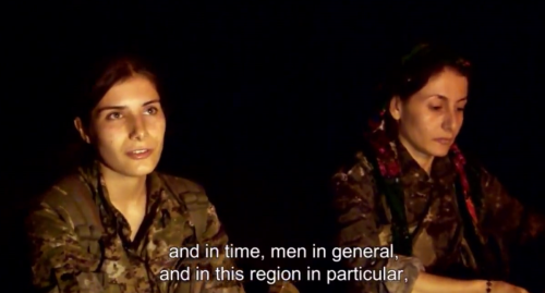 googleforbrains:Kurdish woman speaking about why she is...