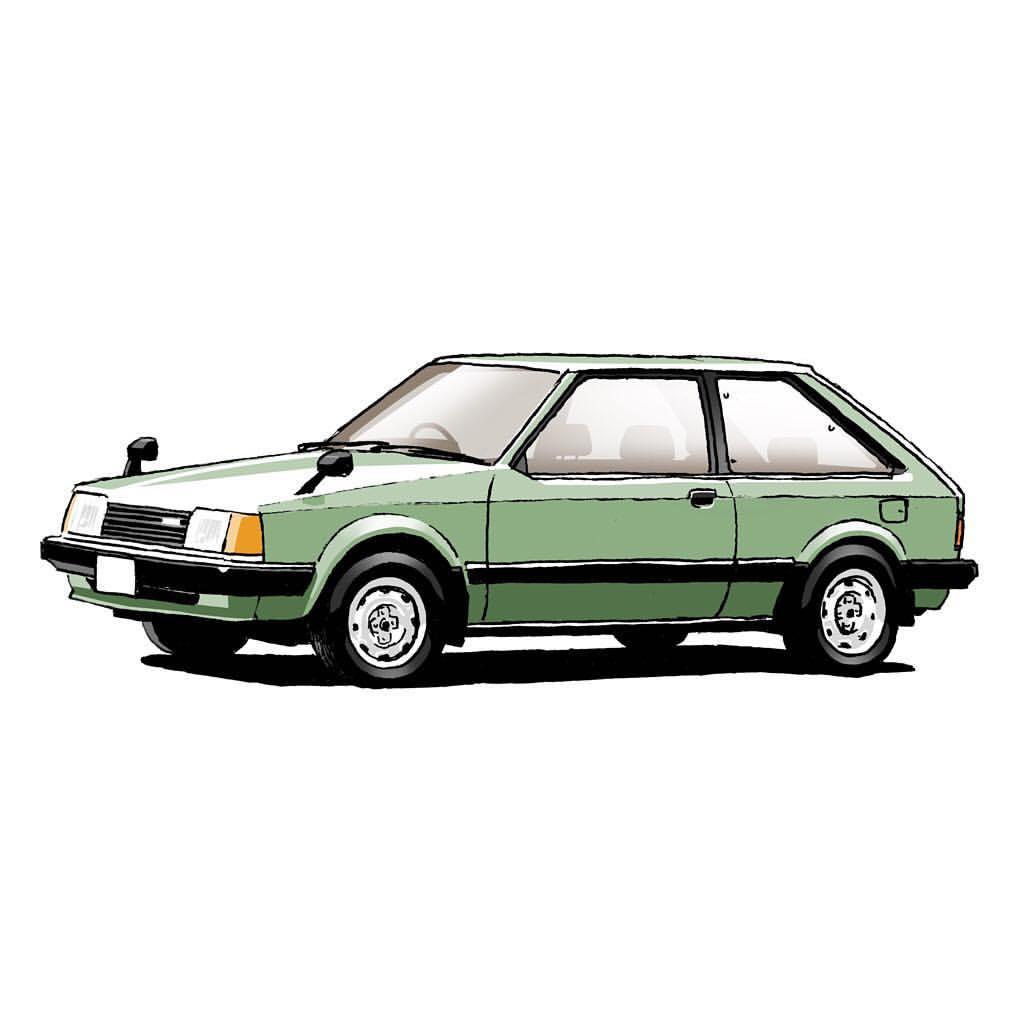 Mazda Familia (bd), 1980 Also Known As The 323 - Draws Your Car