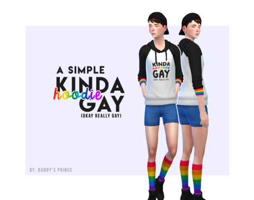 daddysprince:[DaddysPrince] A Simple Kinda Gay HoodieRecolor...