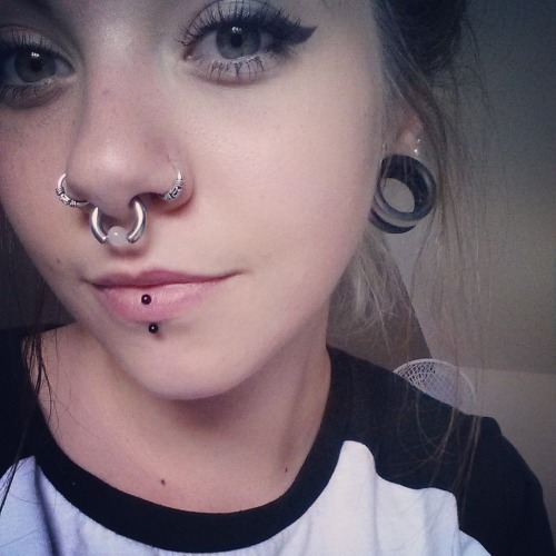 stretched septum on Tumblr