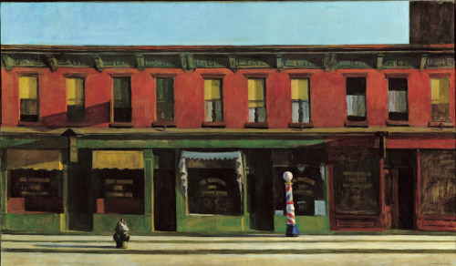 kuroderuta:Texhnolyze and Edward Hopper #1