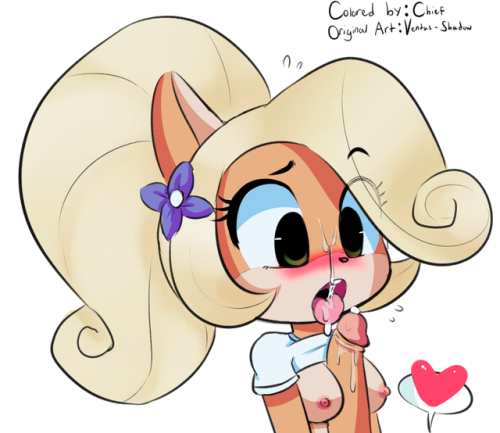 cartoonpornnsfw64:Coco Bandicoot (Request)I own none of the...