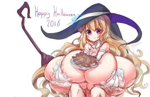 epsellis:Ojou wishes you a happy HaloweenTake a cookie