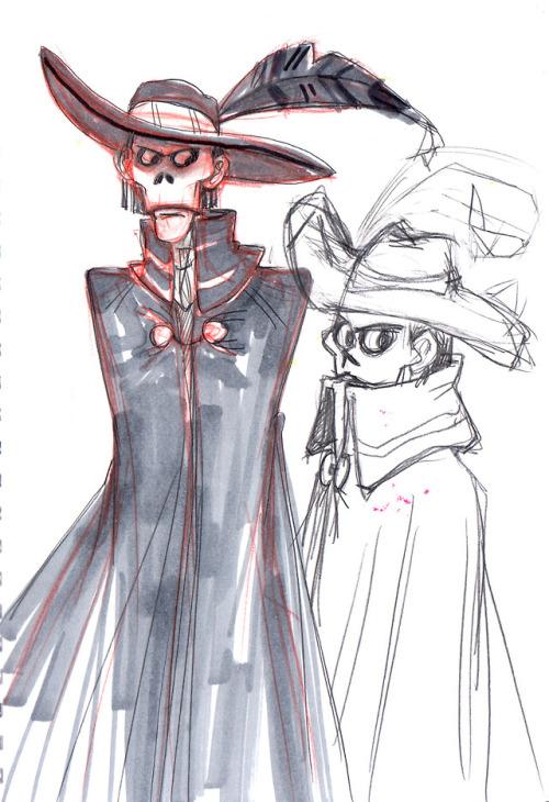 juladoodles:Some “Phantom of the Opera” sketches, the original...