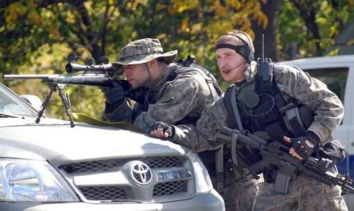 Georgian Special Forces In August war 2008.