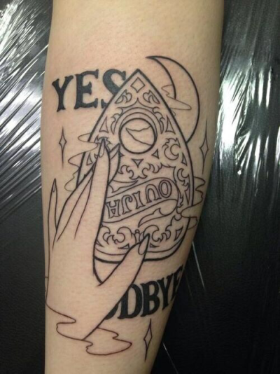 Ouija Board Tattoo Tumblr