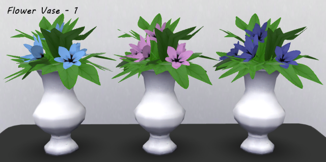 Pihe89 — The Sims 4 - Recolored Flower Vase CC Flower Vase...