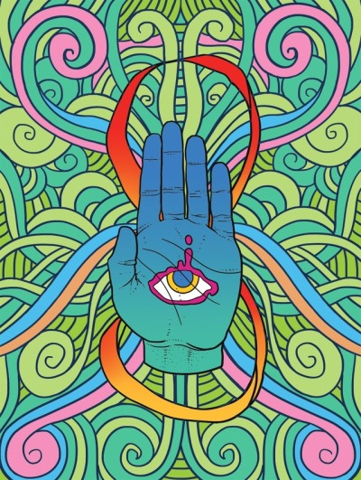 trippy hamsa