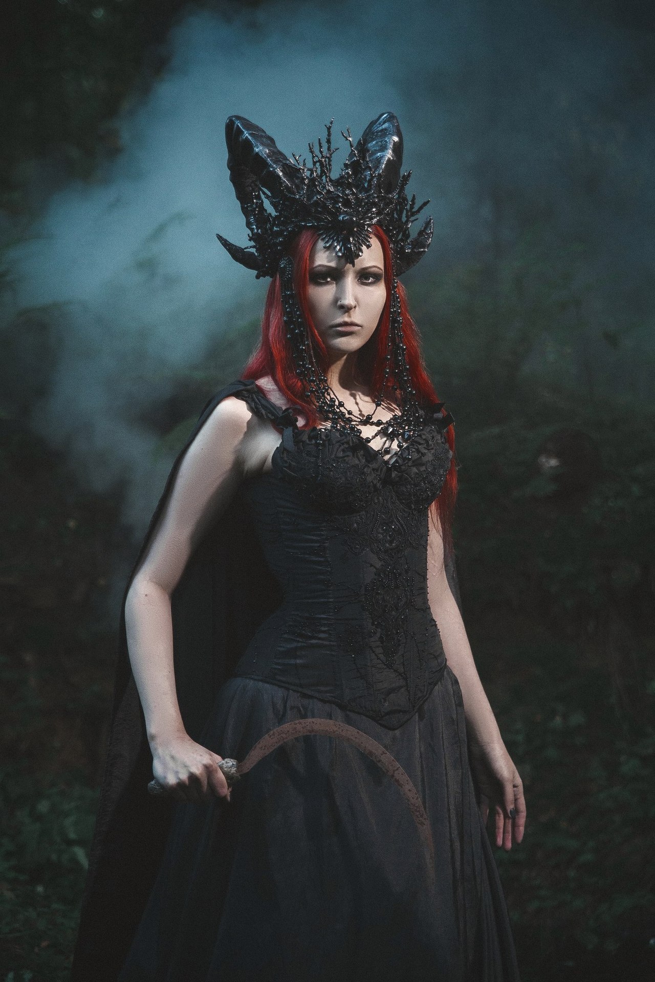 Black M'Art — Dark Forest Priestess Ph: Stanislav Aleksashin ...