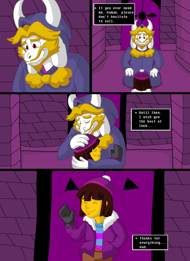 undertale post pacifist comic