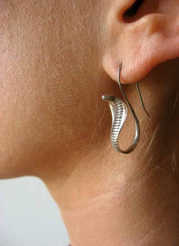 womaninterrupted: “ oxidi: “egyptian cobra earrings ” Need ”