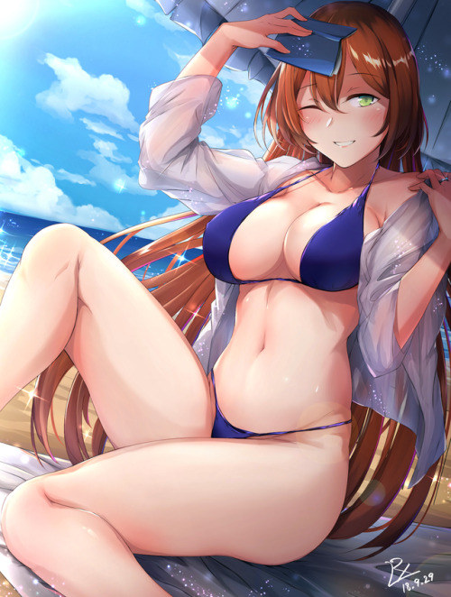 nijigenlewd:Springfield(水着) by artist 方丈要吃肉(修行ing）...