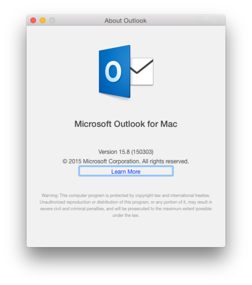 microsoft office outlook for mac