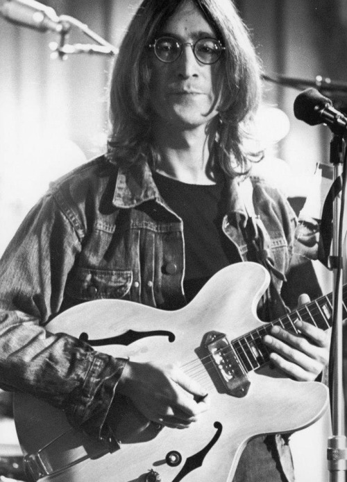 sgt-paul:John Lennon at the Rolling Stones Rock n Roll Circus....